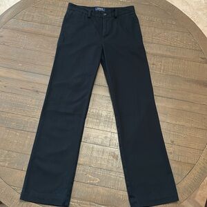 Ralph Lauren Big Boys Black Chino Dress Pants